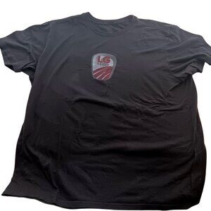 2XL T-shirt Farm Swag LG Seeds Black Logo Crew Neck Cotton Mens Farmer Boy